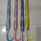 مظلات المطر شفافه ومظلات ملون شفافه