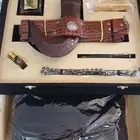 طقم هدية رجالية مع بشت