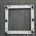 قاعدة ثلاجة - فريزر حديد بكفرات