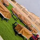 غطاء كراسي حديد و جاهز و تفصيل