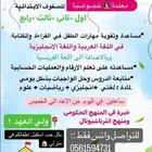 مدر سة خصوصيه مرحلة الابتدائية ثاني   وثالث   ورابع (لغتي