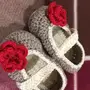 احذية مواليد خياطة يدوية