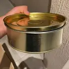 علب تنك تمر كيلو و اثنين كيلو
