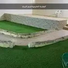 استراحة للايجار بالشهر وبالسنة بالسر الصوطه