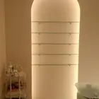 باب دبل زجاج حمام