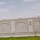 بديل الحجر الطبيعي من اسمنت ابيض وبطاحه اريض