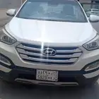 للبيع سنتافي 2015 أبيض   نظيفة ومجهزة