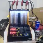 تصفية مكينه و تنطيف بخاخات بالجھاز