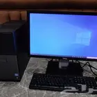 للبيع كمبيوتر DELL المعالج i7 رام 16 هارد SSD512 شاشة 24
