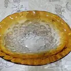 صحن زجاج للحلويات