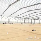 مظلات ؤ هناجر بأب مستودعات