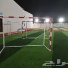 توريد وتخطيط جميع انواع الملاعب وتوريد المرمات