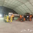 جي سي بي تلكسوب بوم لودر تلي هندر رافعة شوكية للايجار شهري