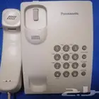 تلفون باناسونيك استخدم نظيف اللون ابيض