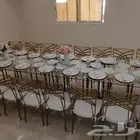 تاجير طاولات طعام تاجير كراسي تاجير دفايات