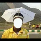 مطبعة وطباعة شمسيات للرأس للحر الشديد والمطر