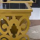 طقم ماصات لون ذهبي وقزاز اسود