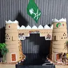 مجسمات واعمال اليوم الوطني