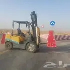 تأجير رافعه شوكيه سكينه فوركلفت سيزرلف مان لفت كرين للايجار