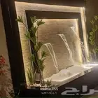تنسيق حدائق وشلالات الاحساء