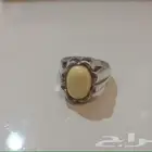 خاتم كهرمان طبيعي