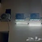 فني تكييف الخرج فك نقل تركيب صيانه جميع انواع المكيفات