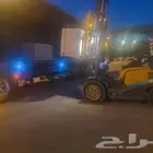 تأجير رافعات شوكيه وكرينات وفوركلفت سكينه شوكيه سيزرلفت مان