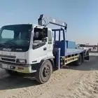 بوم تراك 10 طن دينه ونش 7 طن وكرين 5 طن