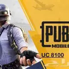 شدات ببجي 8100