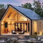 أكواخ خشبيه