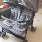 عربة اطفال لتوأم ماركة ( joie) الشهيرة استخدام خفيف