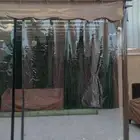 شفاف لواجهات جلسات خارجيه متحرك سماكه 7 ملي