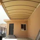 مظلات وسواتر وجميع أعمال الحداده برجولات ومواقف سيارات