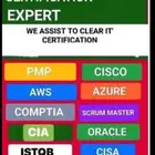 اجتياز جميع اختبارات pmp ccna سيسكو بكل سهوله نختبر بدل عنك