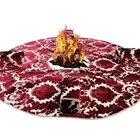 طقم فرشة رحلات دائرية مع فتحة نار