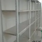 رفوف للمخازن والمستودعات جديدة وقوية