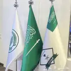 علم السعودية طباعة شعارات ريشة إعلانية طقم صور رول أب حاجز