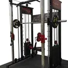 ملتي جيم جهاز منزلي متكامل Home Multi Gym Smith Cross Cable