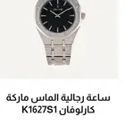 ساعة ماركة كارلوفان الماس رجالية