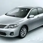 مطلوب كورولا 2013 فما فوق