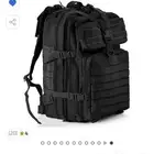 شنطة ظهر للبيع اللون أسود