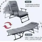 كرسي وسرير قابل للطي