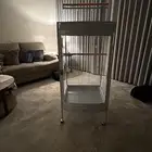 قفص ابيض كبير مناسب للمكاو والامزون والكاسكو