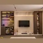 شيبورد بديل خشب ركن لليوفي مدفأه