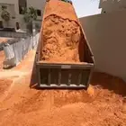 رمل حمر رمل لياسه رمل بناء مخلوط