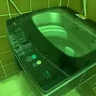 غسالة ملابس نظيفه