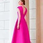 فستان سهرة راقي وقماشه فخم جد ا