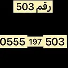 رقم مميز 503