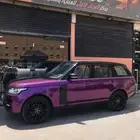 للبيع رولة بنفسجي كروم للسبارات