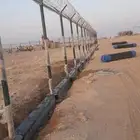 شبك مجلفن سياجات ومظلات ومستودعات واسوار الدعاية والإعلان